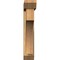 Ekena Millwork Westlake Slat Rough Sawn Bracket w/ Offset Brace, Western Red Cedar, 6"W x 28"D x 32"H BKT0604X28X32WTL06RWR - alternate 3